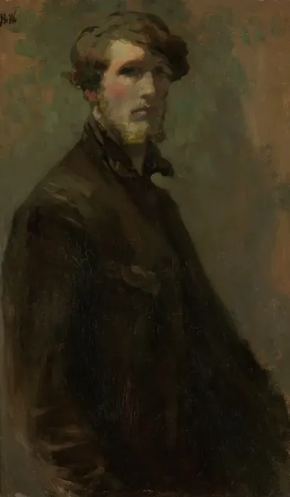 Framed Print : Self Portrait, 1903-1904. Creator: Rik Wouters Framed Print : Self Portrait, 1903-1904. Creator: Rik Wouters