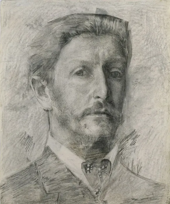 Framed Print : Self-Portrait, 1904-1905. Artist: Vrubel, Mikhail Alexandrovich (1856-1910) Framed Print : Self-Portrait, 1904-1905. Artist: Vrubel, Mikhail Alexandrovich (1856-1910)