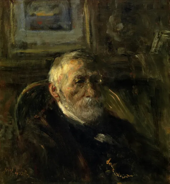 Framed Print : Self Portrait, 1905. Creator: Jozef Israels Framed Print : Self Portrait, 1905. Creator: Jozef Israels