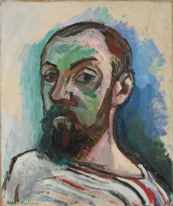 Framed Print : Self-Portrait, 1906. Creator: Henri Matisse Framed Print : Self-Portrait, 1906. Creator: Henri Matisse