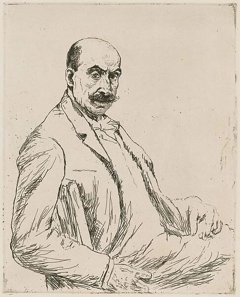 Self-Portrait, 1906. Creator: Max Liebermann