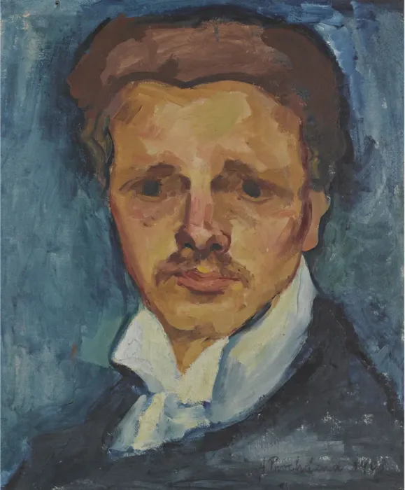 Framed Print : Self-Portrait, 1908 Framed Print : Self-Portrait, 1908