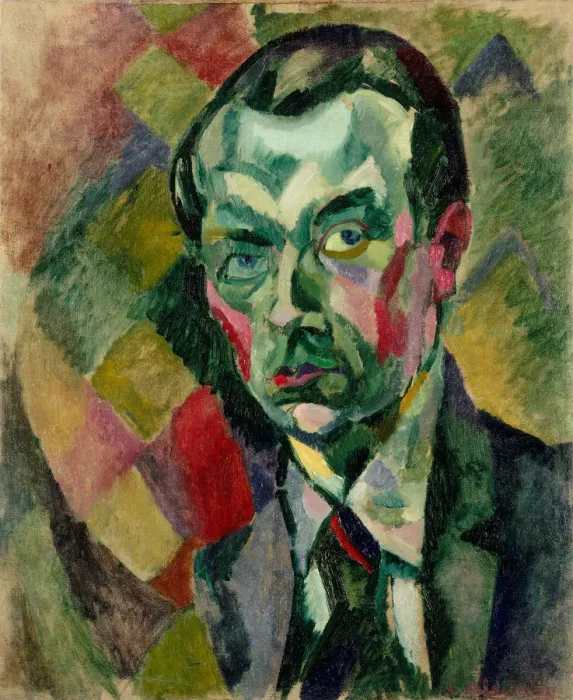 Framed Print : Self-Portrait, 1909 Framed Print : Self-Portrait, 1909
