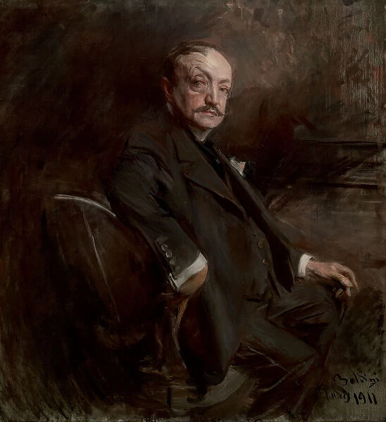 Self-Portrait, 1911. Creator: Boldini, Giovanni (1842-1931)