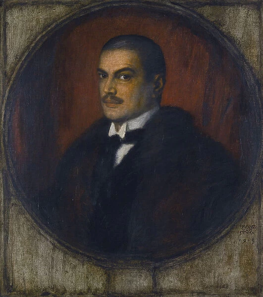 Self-portrait, 1915. Artist: Stuck, Franz, Ritter von (1863-1928)