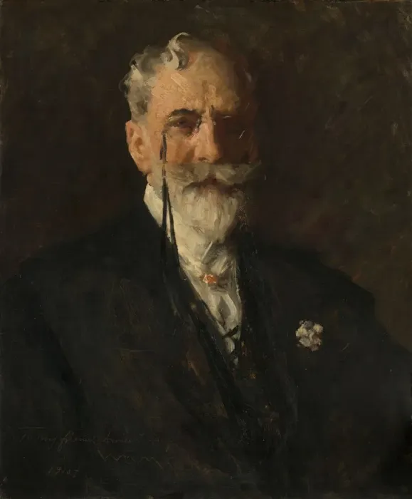 Framed Print : Self-Portrait, 1915. Creator: William Merritt Chase Framed Print : Self-Portrait, 1915. Creator: William Merritt Chase