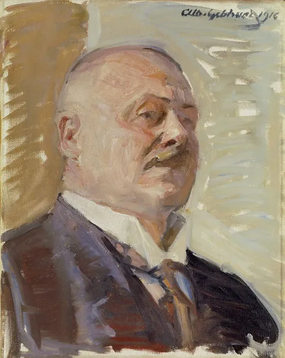 Framed Print : Self-Portrait, 1916. Creator: Albert Gebhard Framed Print : Self-Portrait, 1916. Creator: Albert Gebhard