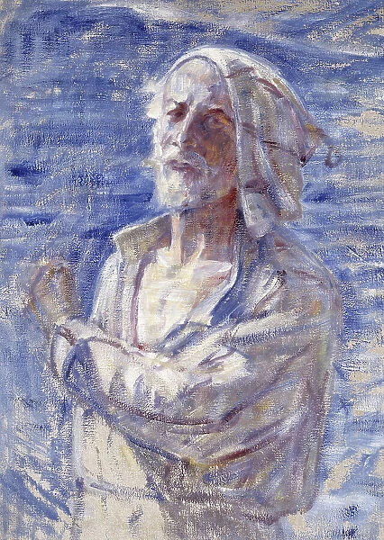 Self portrait, 1918. Creator: Johan Axel Gustav Acke
