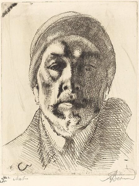 Self-Portrait, 1919. Creator: Paul Albert Besnard