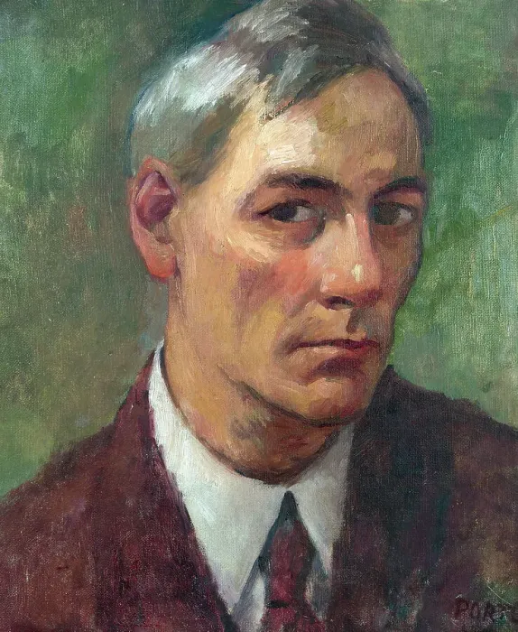 Framed Print : Self portrait, 1920-1930. Creator: Frederick James Porter Framed Print : Self portrait, 1920-1930. Creator: Frederick James Porter