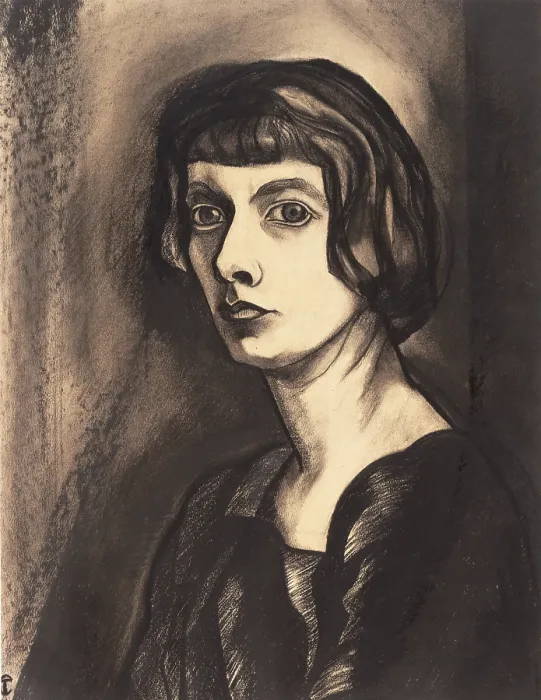 Framed Print : Self-Portrait, 1921 Framed Print : Self-Portrait, 1921