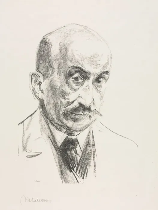 Framed Print : Self-Portrait, 1921. Creator: Max Liebermann (German, 1847-1935) Framed Print : Self-Portrait, 1921. Creator: Max Liebermann (German, 1847-1935)