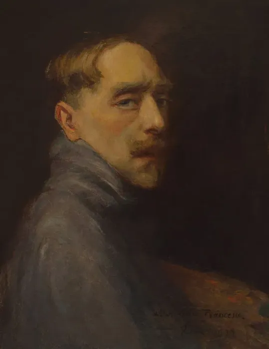 Framed Print : Self-Portrait, 1922 Framed Print : Self-Portrait, 1922