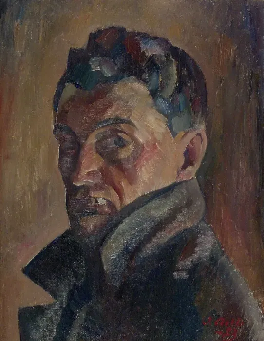 Framed Print : Self-Portrait, 1923. Creator: Ilmari Aalto Framed Print : Self-Portrait, 1923. Creator: Ilmari Aalto