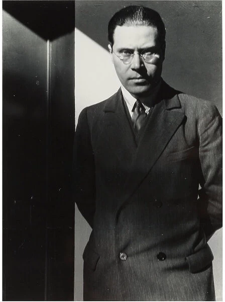 Self-Portrait, 1926. Creator: Moholy-Nagy, Laszlo (1895-1946)