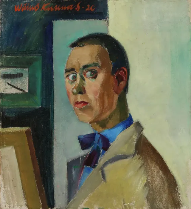 Framed Print : Self-Portrait, 1926. Creator: Vaino Kunnas Framed Print : Self-Portrait, 1926. Creator: Vaino Kunnas