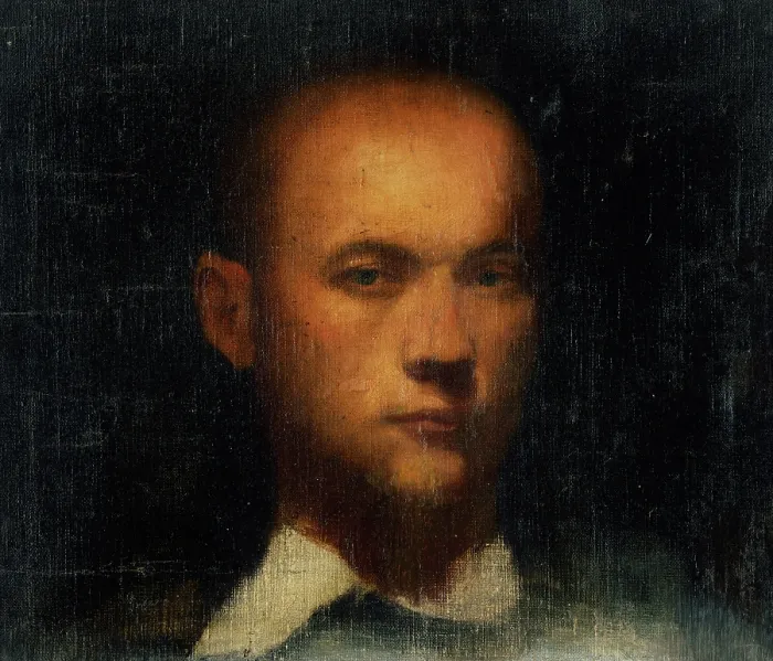 Framed Print : Self-Portrait, around 1930. Creator: Stefan Straka Framed Print : Self-Portrait, around 1930. Creator: Stefan Straka