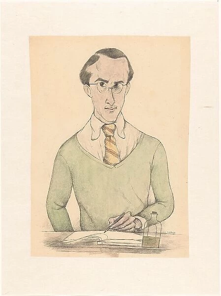 Self-portrait, 1941. Creator: Henk Hartog
