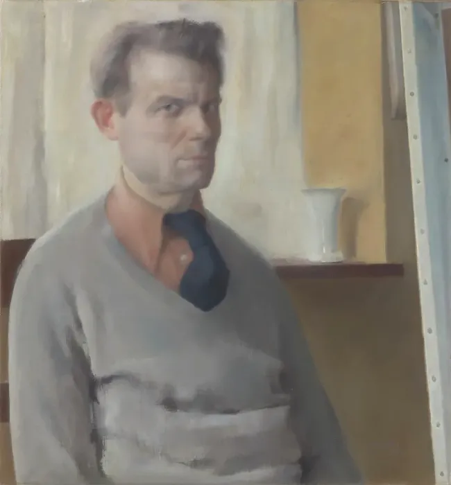 Framed Print : Self Portrait, 1941. Creator: Pieter Rottie Framed Print : Self Portrait, 1941. Creator: Pieter Rottie
