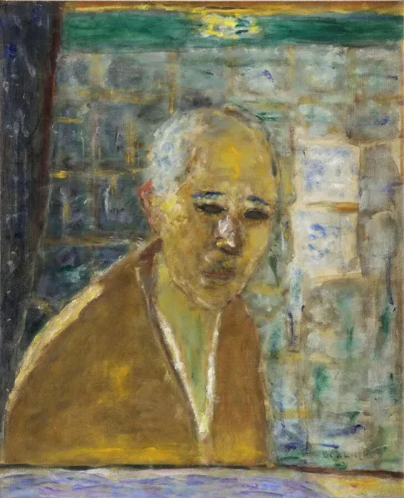 Framed Print : Self-Portrait at the age of 78, 1945. Creator: Bonnard, Pierre (1867-1947) Framed Print : Self-Portrait at the age of 78, 1945. Creator: Bonnard, Pierre (1867-1947)
