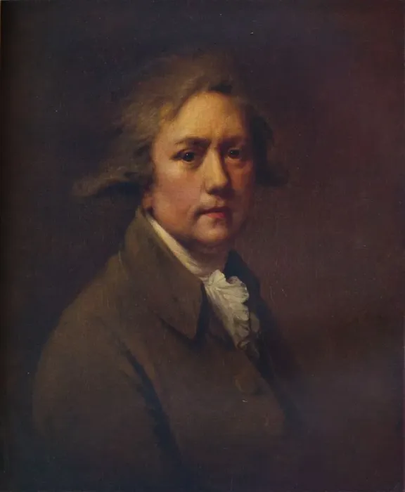 Framed Print : Self Portrait at the Age of about Fifty, c1782-1785, (1930). Creator: Joseph Wright of Derby Framed Print : Self Portrait at the Age of about Fifty, c1782-1785, (1930). Creator: Joseph Wright of Derby