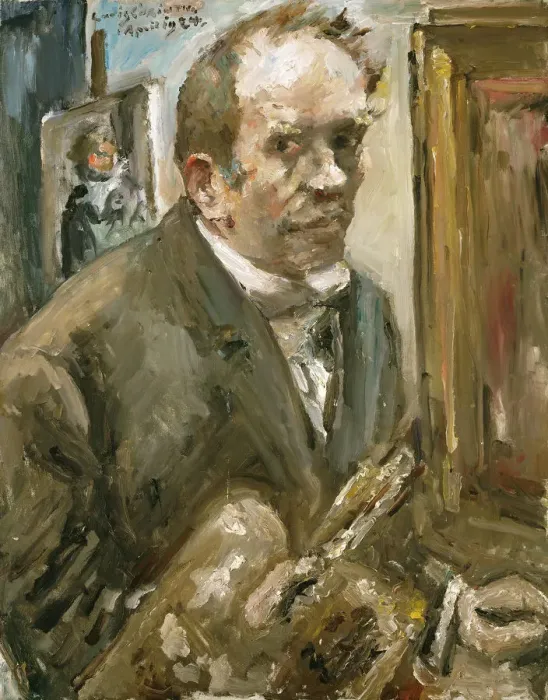 Framed Print : Self-Portrait. Artist: Corinth, Lovis (1858-1925) Framed Print : Self-Portrait. Artist: Corinth, Lovis (1858-1925)