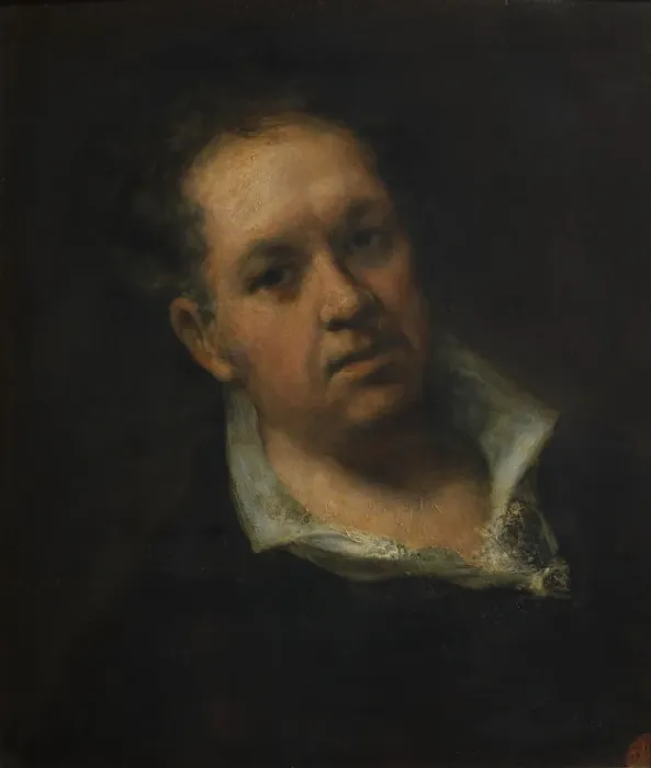 Framed Print : Self-Portrait. Artist: Goya, Francisco, de (1746-1828) Framed Print : Self-Portrait. Artist: Goya, Francisco, de (1746-1828)