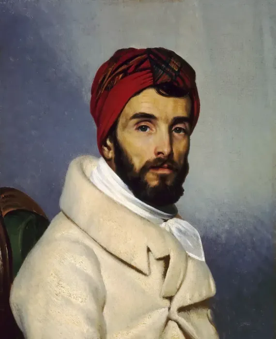 Framed Print : Self-Portrait. Artist: Guerin, Pierre Narcisse, Baron (1774-1833) Framed Print : Self-Portrait. Artist: Guerin, Pierre Narcisse, Baron (1774-1833)