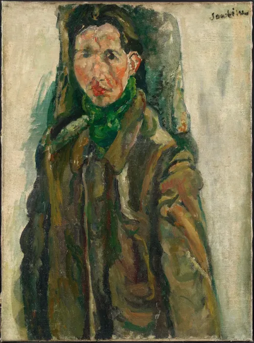 Framed Print : Self-Portrait. Artist: Soutine, Chaim (1893-1943) Framed Print : Self-Portrait. Artist: Soutine, Chaim (1893-1943)