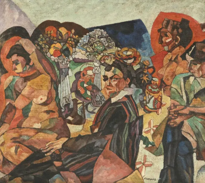 Framed Print : Self-Portrait with Artists Models Framed Print : Self-Portrait with Artists Models