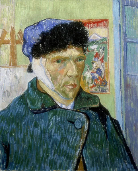 Self-Portrait with Bandaged Ear, 1889. Artist: Vincent van Gogh