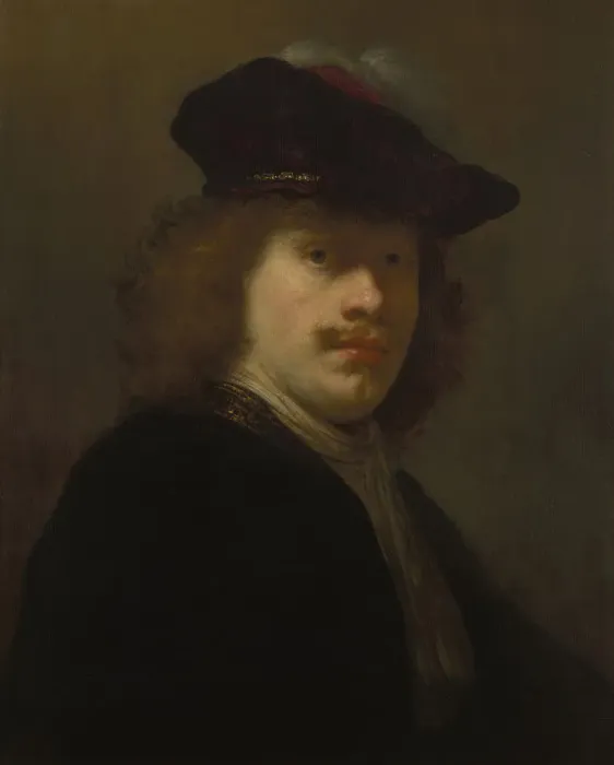 Framed Print : Self-Portrait, c. 1640 Framed Print : Self-Portrait, c. 1640