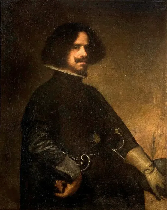 Framed Print : Self-Portrait, c. 1643. Creator: Velàzquez, Diego (1599-1660) Framed Print : Self-Portrait, c. 1643. Creator: Velàzquez, Diego (1599-1660)