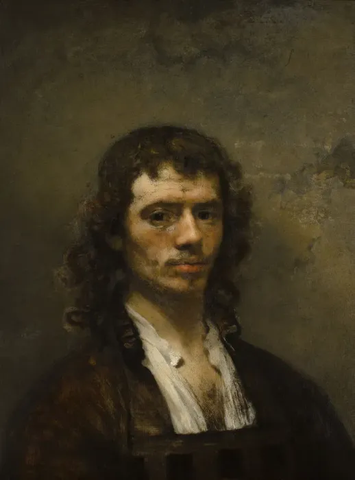 Framed Print : Self-Portrait, c. 1645. Artist: Fabritius, Carel (1622-1654) Framed Print : Self-Portrait, c. 1645. Artist: Fabritius, Carel (1622-1654)