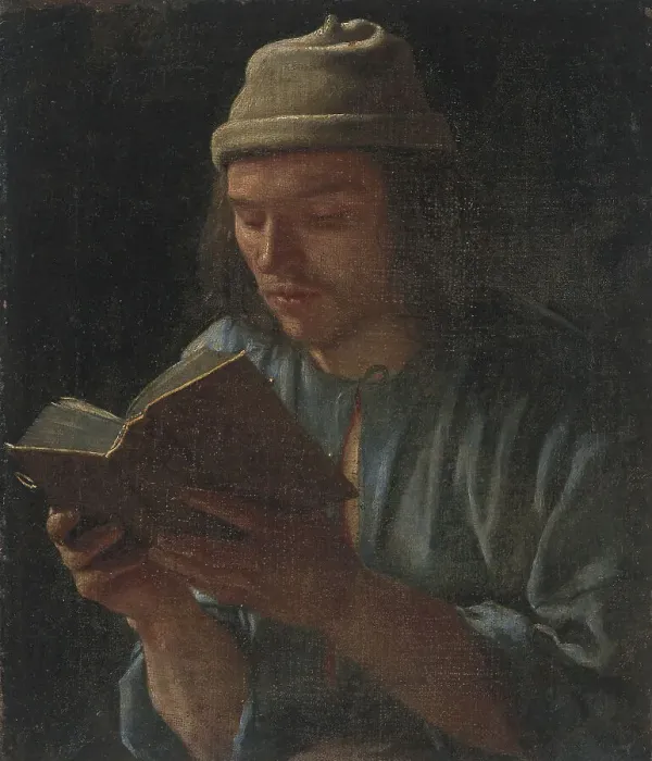 Framed Print : Self-portrait, c 1650. Creator: Sweerts, Michiel (1618-1664) Framed Print : Self-portrait, c 1650. Creator: Sweerts, Michiel (1618-1664)