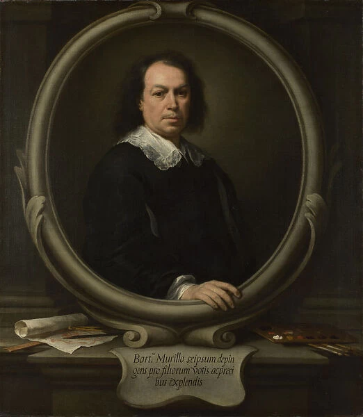 Self-Portrait, c. 1670. Artist: Murillo, Bartolome Esteban (1617-1682)