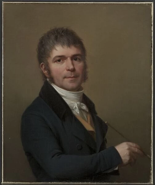 Self-Portrait, c. 1790s. Creator: Lie Louis Perin (French, 1753-1817)