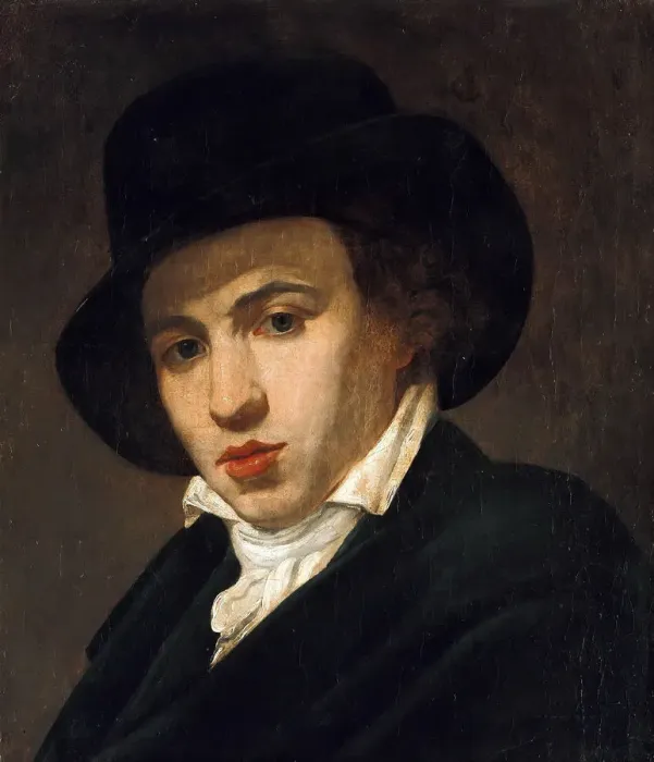 Framed Print : Self-Portrait, c. 1800. Creator: Kobell, Wilhelm, Ritter von (1766-1853) Framed Print : Self-Portrait, c. 1800. Creator: Kobell, Wilhelm, Ritter von (1766-1853)
