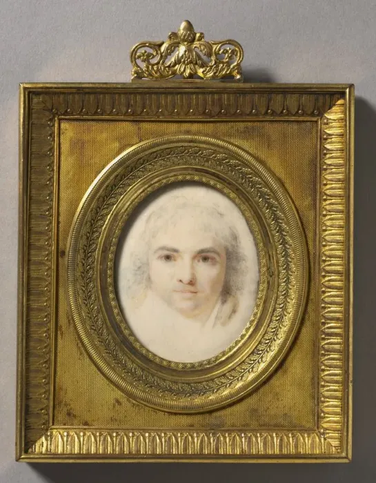 Framed Print : Self-Portrait, c. 1805. Creator: Jean-Baptiste Jacques Augustin (French, 1759-1832) Framed Print : Self-Portrait, c. 1805. Creator: Jean-Baptiste Jacques Augustin (French, 1759-1832)
