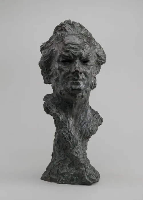 Framed Print : Self-Portrait, c. 1855. Creator: Honore Daumier Framed Print : Self-Portrait, c. 1855. Creator: Honore Daumier