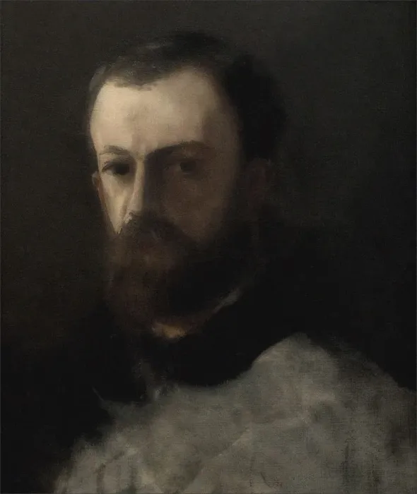 Framed Print : Self-Portrait, c. 1880 Framed Print : Self-Portrait, c. 1880
