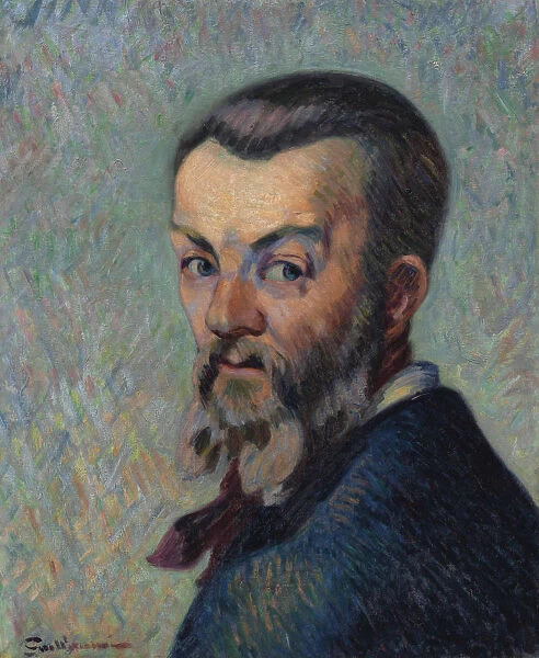 Self-Portrait, c. 1888. Creator: Guillaumin, Jean-Baptiste Armand (1841-1927)