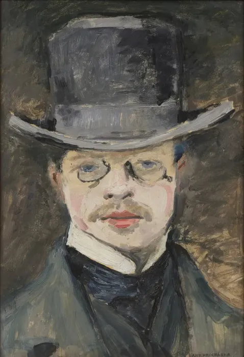 Framed Print : Self-Portrait, c. 1907 Framed Print : Self-Portrait, c. 1907