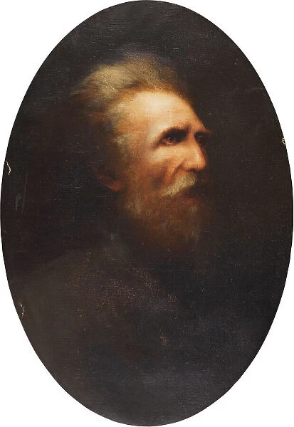 Self-Portrait, c. 1912. Creator: Diefenbach, Karl Wilhelm (1851-1913)