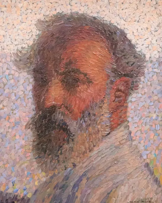 Framed Print : Self-Portrait, c. 1912. Creator: Martin, Henri (1860-1943) Framed Print : Self-Portrait, c. 1912. Creator: Martin, Henri (1860-1943)