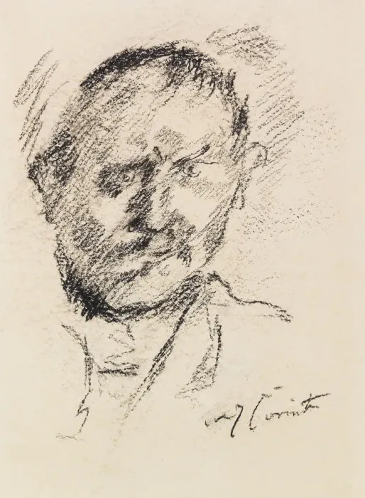 Framed Print : Self-Portrait, c. 1925. Creator: Corinth, Lovis (1858-1925) Framed Print : Self-Portrait, c. 1925. Creator: Corinth, Lovis (1858-1925)