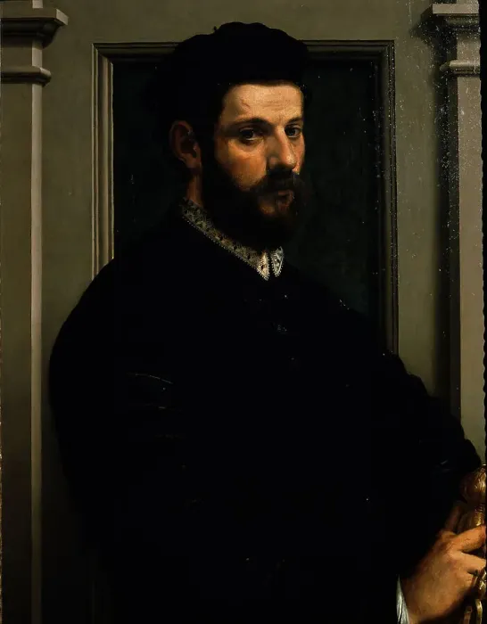 Framed Print : Self-portrait, c1540-1545. Creator: Salviati (Rossi); Francesco (1510-1563) Framed Print : Self-portrait, c1540-1545. Creator: Salviati (Rossi); Francesco (1510-1563)