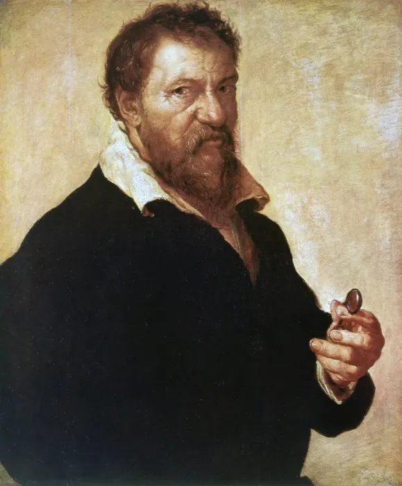 Framed Print : Self Portrait, c1550-1566. Artist: Lambert Lombard Framed Print : Self Portrait, c1550-1566. Artist: Lambert Lombard