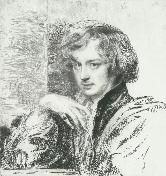 Framed Print : Self Portrait, (c1620), c1820s. Creator: Andrew Geddes Framed Print : Self Portrait, (c1620), c1820s. Creator: Andrew Geddes