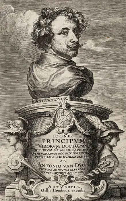 Framed Print : Self-Portrait, c1630s. Creator: Anthony van Dyck Framed Print : Self-Portrait, c1630s. Creator: Anthony van Dyck